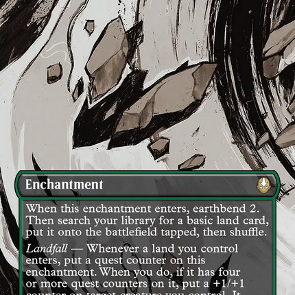 Earthbender Ascension (Borderless) [Avatar: The Last Airbender]