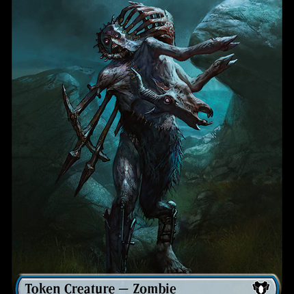 Zombie Token (13) [Commander Masters Tokens]