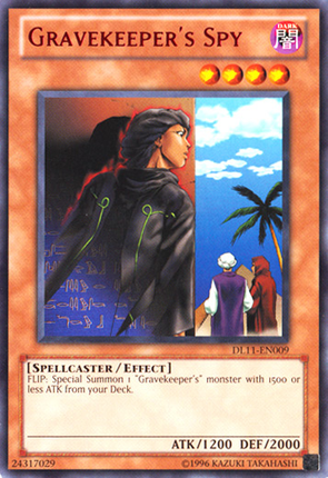 Gravekeeper's Spy (Red) [DL11-EN009] Rare