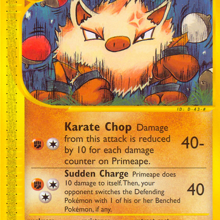 Primeape (29/147) [Aquapolis]
