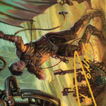 Mishra, Excavation Prodigy Art Card (Gold-Stamped Signature) [The Brothers' War Art Series]