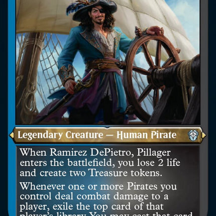 Ramirez DePietro, Pillager (Foil Etched) [Dominaria United Commander]