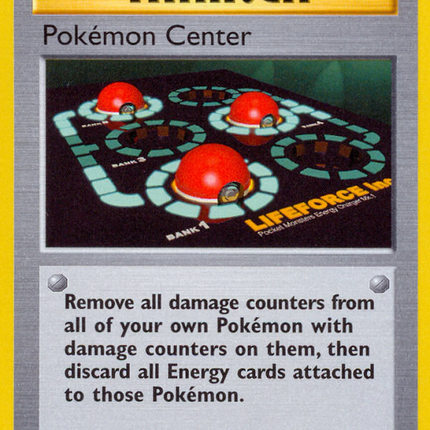 Pokemon Center (85/102) (Shadowless) [Base Set 1st Edition]