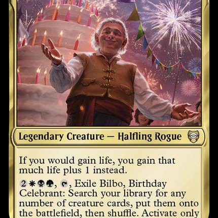 Bilbo, Birthday Celebrant [The Lord of the Rings: Tales of Middle-Earth Commander]