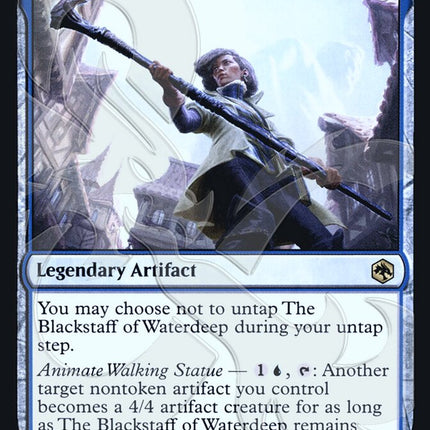 The Blackstaff of Waterdeep (Ampersand Promo) [Dungeons & Dragons: Adventures in the Forgotten Realms Promos]