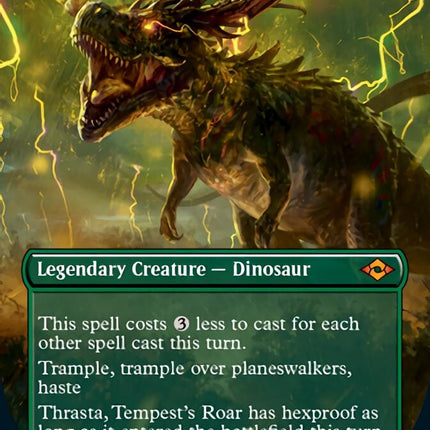Thrasta, Tempest's Roar (Borderless Alternate Art) [Modern Horizons 2]
