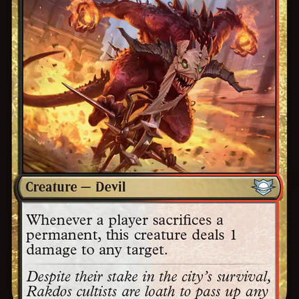 Mayhem Devil [Edge of Eternities Commander]
