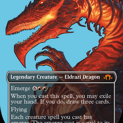 Herigast, Erupting Nullkite (Borderless) [Modern Horizons 3]