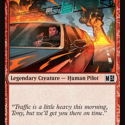 Happy Hogan, Dauntless Driver (0545) [Marvel Super Heroes Commander]