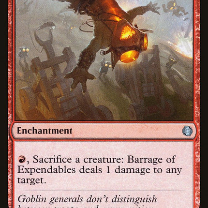 Barrage of Expendables [Jumpstart]