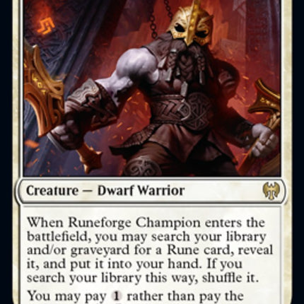 Runeforge Champion [Kaldheim]