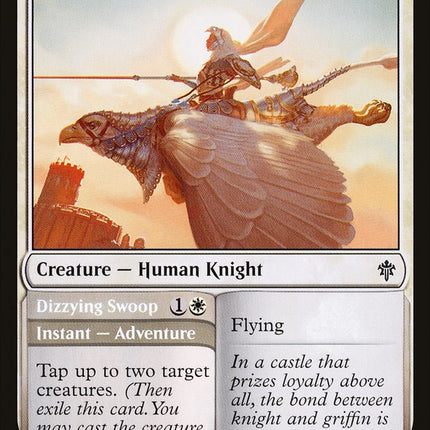 Ardenvale Tactician // Dizzying Swoop [Throne of Eldraine]