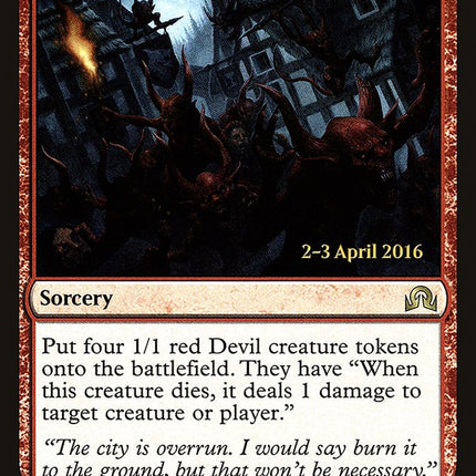 Devils' Playground [Shadows over Innistrad Prerelease Promos]
