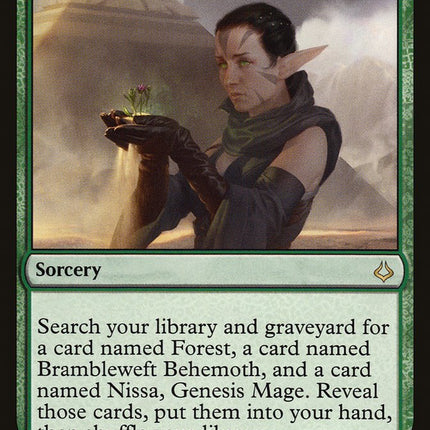 Nissa's Encouragement [Hour of Devastation]
