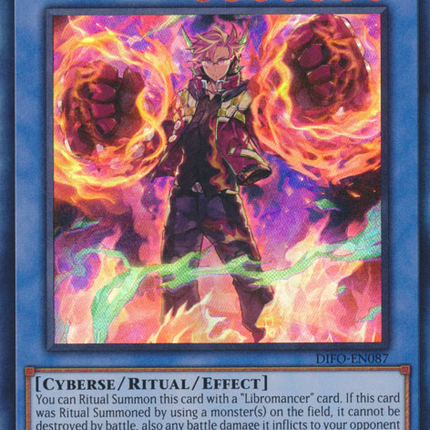 Libromancer Fireburst [DIFO-EN087] Ultra Rare