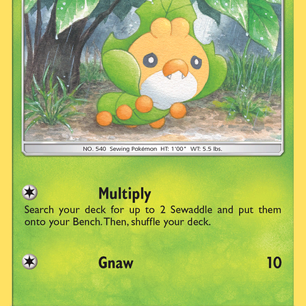 Sewaddle (6/236) [Sun & Moon: Unified Minds]