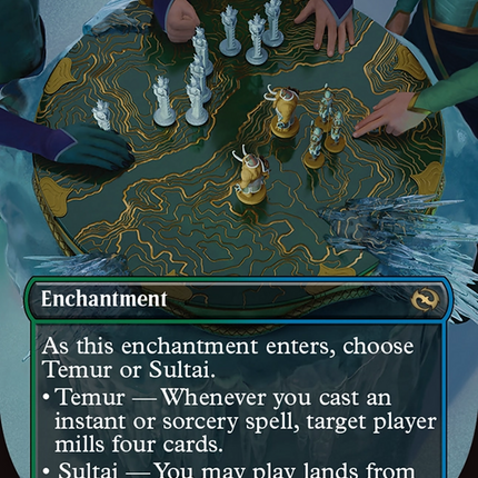 Glacierwood Siege (Borderless) [Tarkir: Dragonstorm]