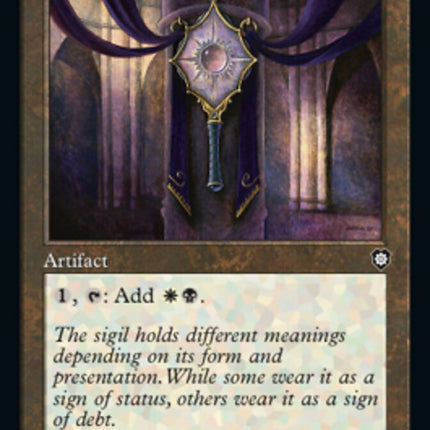 Orzhov Signet (Retro) [The Brothers' War Commander]