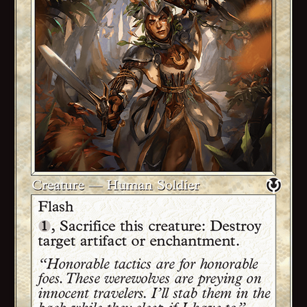 Cathar Commando (Retro Frame) [Innistrad Remastered]