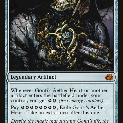 Gonti's Aether Heart (Ripple Foil) [Modern Horizons 3 Commander]
