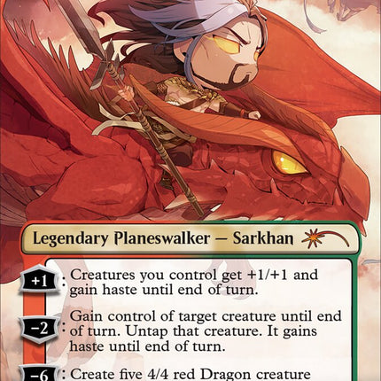 Sarkhan Vol (Borderless) [Secret Lair Drop Series]