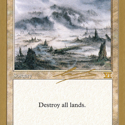 Armageddon (Nicolas Labarre) (SB) [World Championship Decks 2000]