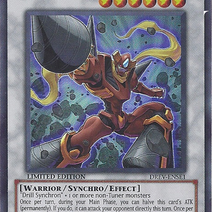 Drill Warrior [DREV-ENSE1] Super Rare
