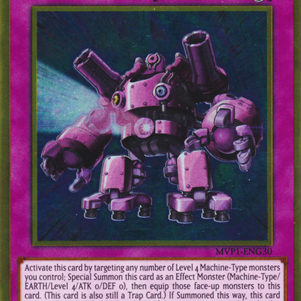 Metalhold the Moving Blockade [MVP1-ENG30] Gold Rare