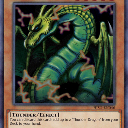 Thunder Dragon [HISU-EN046] Super Rare