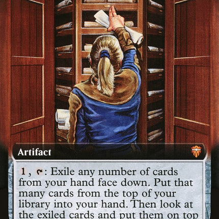 Scroll Rack (Extended Art) [Commander Legends]