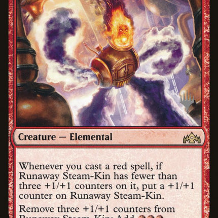 Runaway Steam-Kin (Promo Pack) [Guilds of Ravnica Promos]