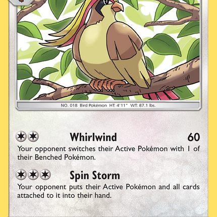 Pidgeot (124/181) [Sun & Moon: Team Up]