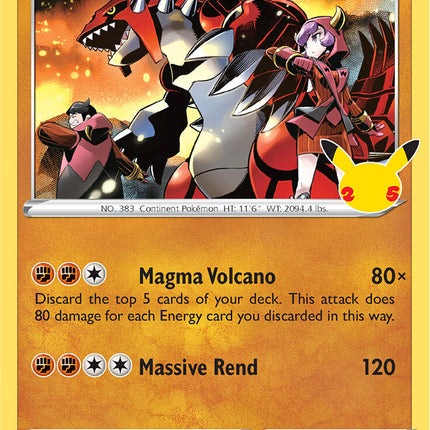 Groudon (017/025) [Celebrations: 25th Anniversary]