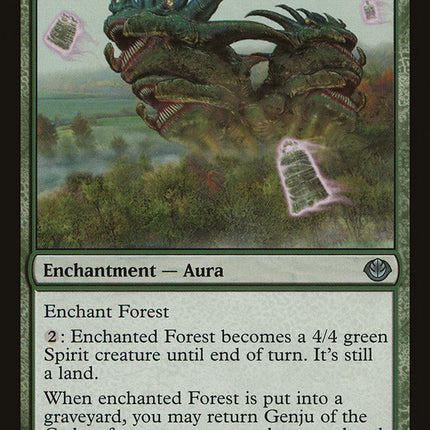Genju of the Cedars [Duel Decks: Garruk vs. Liliana]