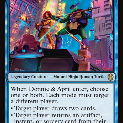 Donnie & April, Adorkable Duo [Teenage Mutant Ninja Turtles Commander]