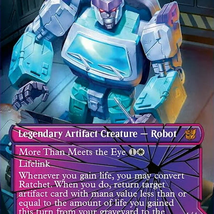 Ratchet, Field Medic // Ratchet, Rescue Racer (Shattered Glass) [Transformers]