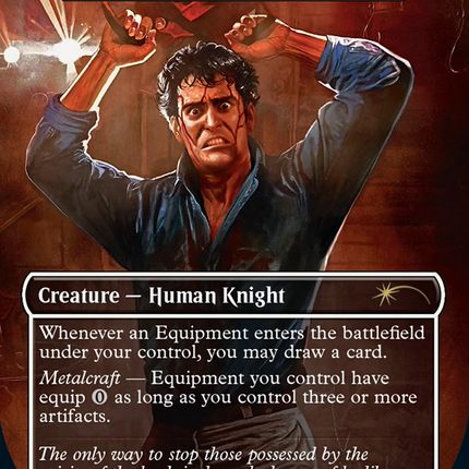 Ash, Destined Survivor - Puresteel Paladin [Secret Lair Drop Series]