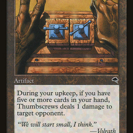 Thumbscrews [Tempest]