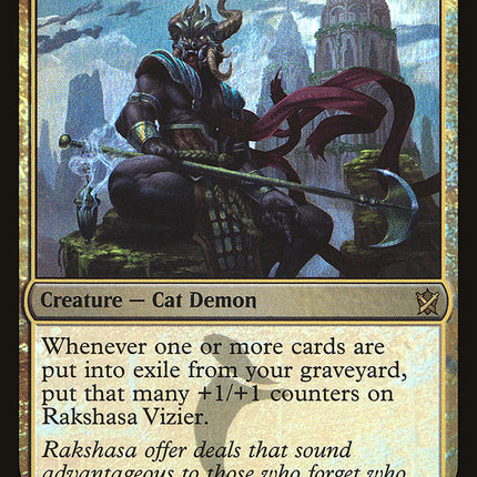 Rakshasa Vizier (Intro Pack) [Khans of Tarkir Promos]