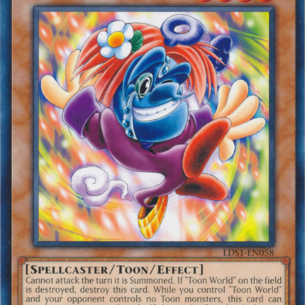 Toon Masked Sorcerer [LDS1-EN058] Common