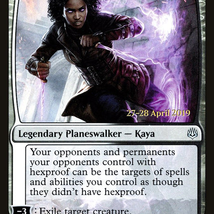 Kaya, Bane of the Dead [War of the Spark Prerelease Promos]