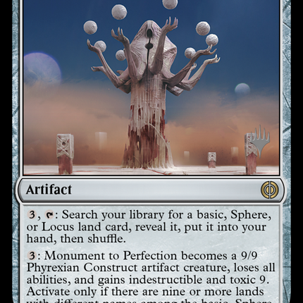 Monument to Perfection (Promo Pack) [Phyrexia: All Will Be One Promos]