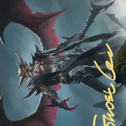 Taborax, Hope's Demise Art Card (Gold-Stamped Signature) [Zendikar Rising Art Series]
