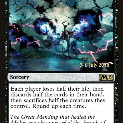 Fraying Omnipotence [Core Set 2019 Prerelease Promos]