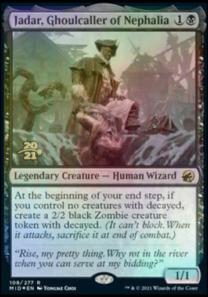 Jadar, Ghoulcaller of Nephalia [Innistrad: Midnight Hunt Prerelease Promos]