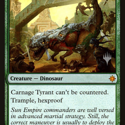 Carnage Tyrant (Promo Pack) [Ixalan Promos]