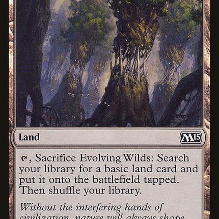 Evolving Wilds [Magic 2015]