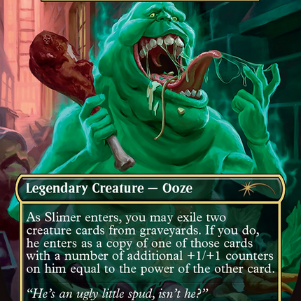 Slimer, Voracious Apparition - The Mimeoplasm [Secret Lair Drop Series]
