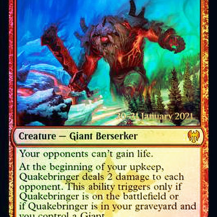Quakebringer [Kaldheim Prerelease Promos]