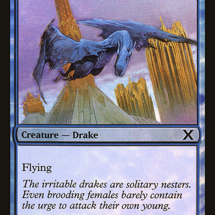 Snapping Drake (Premium Foil) [Tenth Edition]